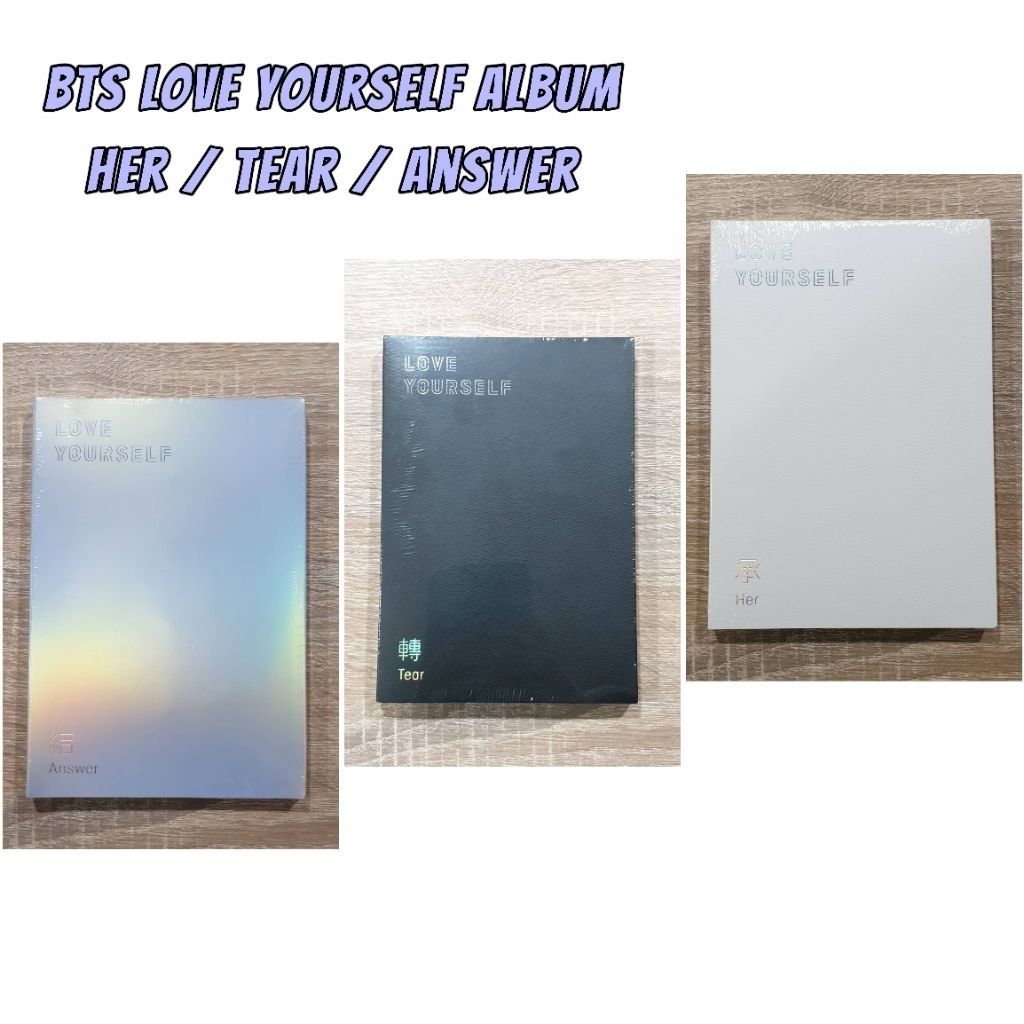 [พร้อมส่ง] อัลบั้มบังทัน BTS Love Yourself Album