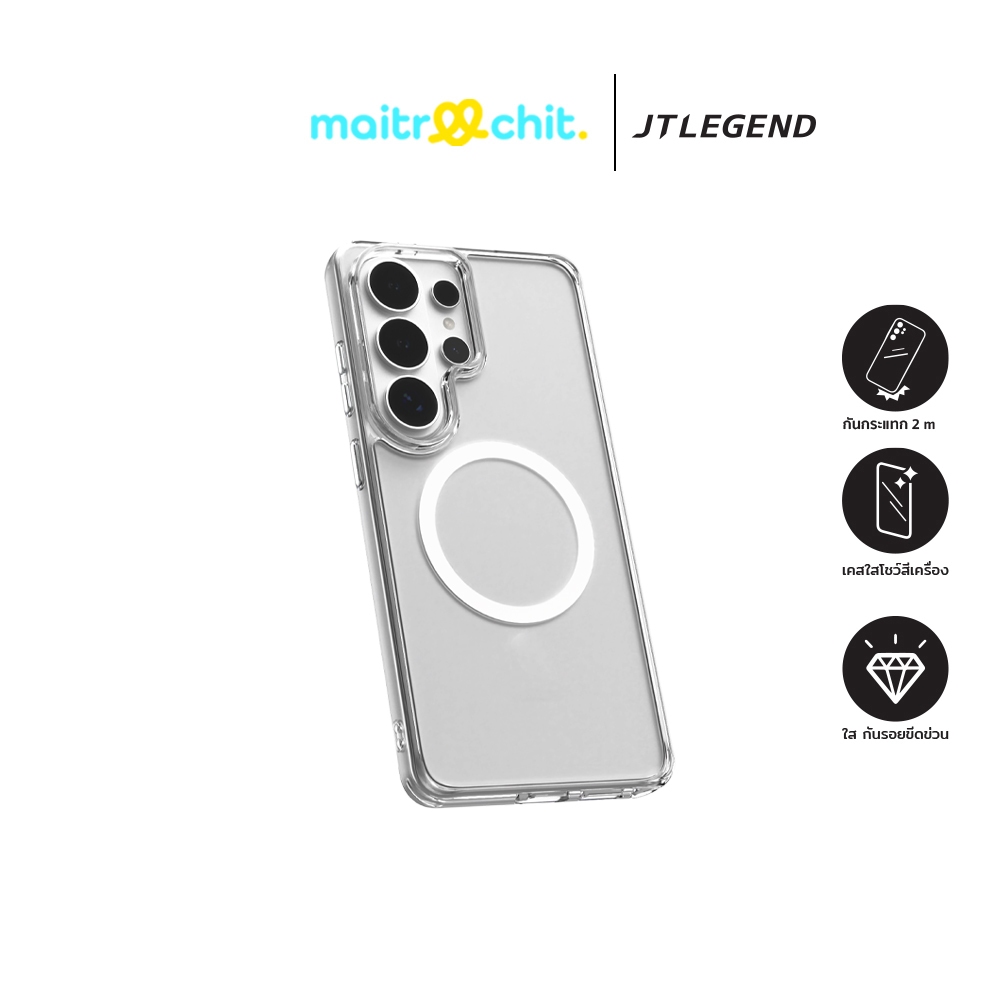 JTLEGEND รุ่น Hybrid Cushion Mag เคสสำหรับ Samsung Galaxy S26 Ultra