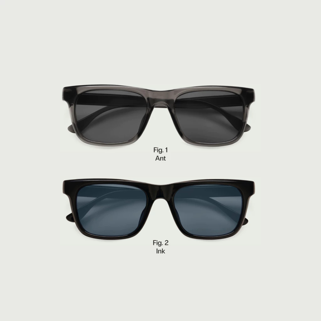 Sunnies Studios نظارة شمسية James مربعة للجنسين — صورة 6