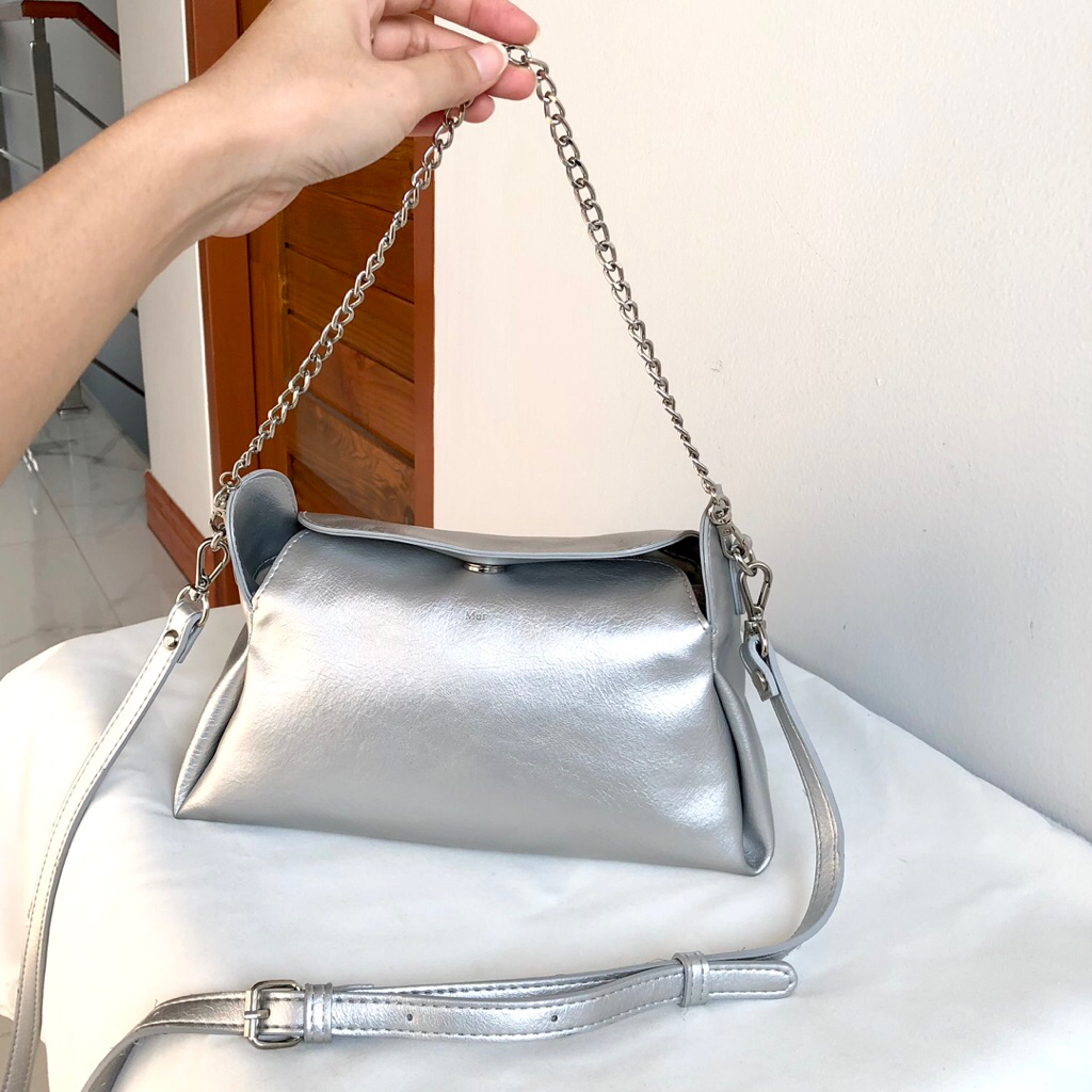 Mur Bunny Bag_Silver กระเป๋ามือสองแท้ 💯