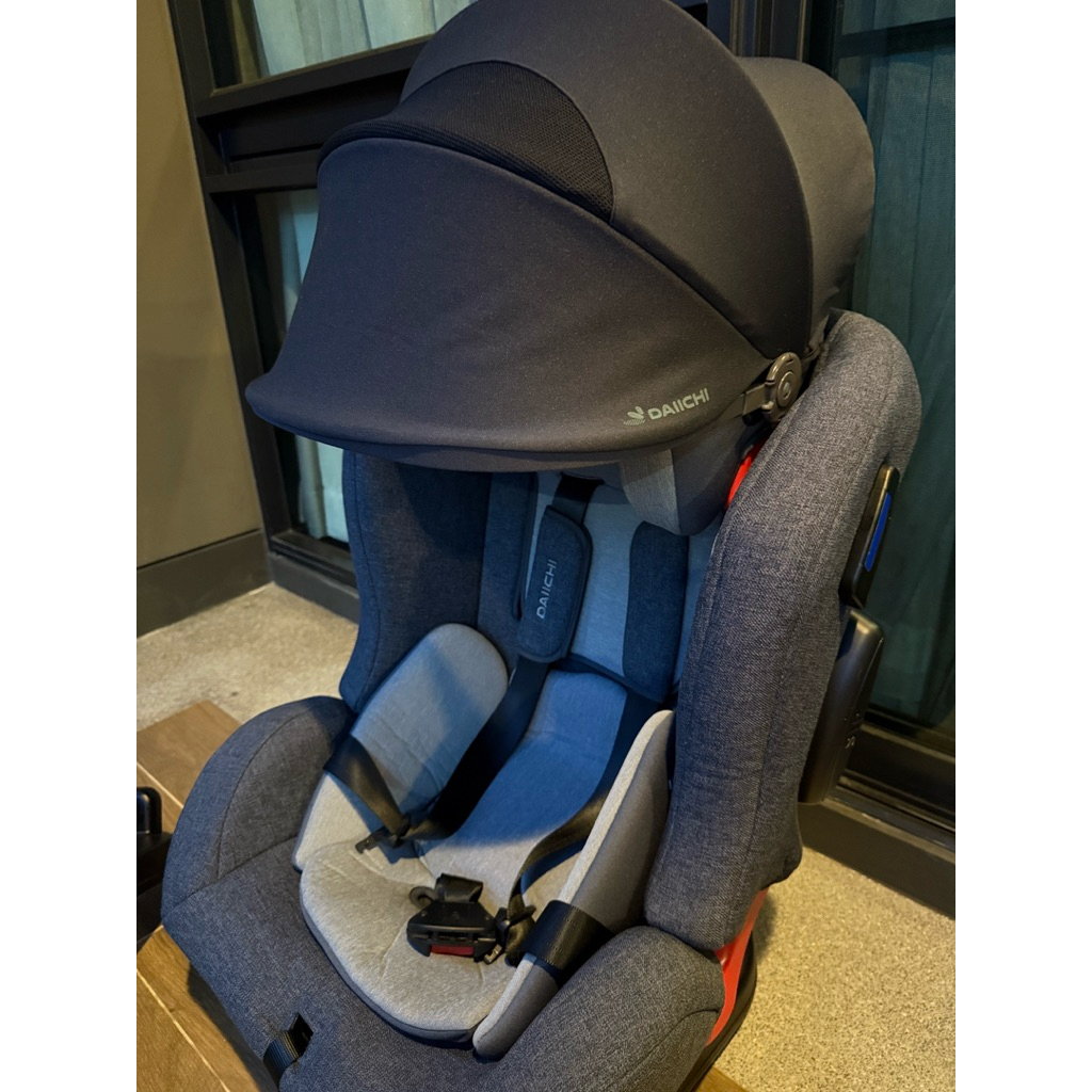 (มือสองสภาพ 98%) Daiichi First 7 Plus ระบบ Isofix สี เทา  ปีผลิต 2022/05