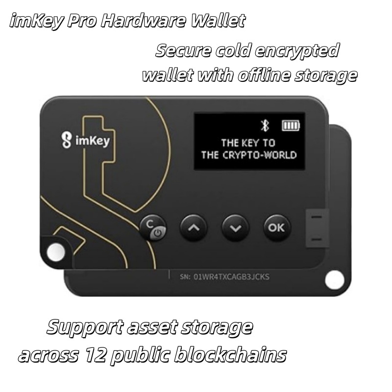 ImKey Pro (hardware wallet) has CC EAL 6+security level, which can store your cryptocurrency cold wallet super securely