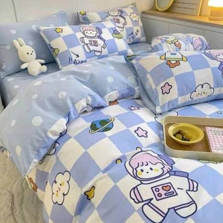 ชุดผ้าปูที่นอนรวมลายน่ารักครบเซ็ต6ชิ้น