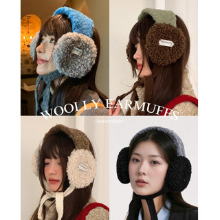 พร้อมส่ง Woolly Earmuffs E05 ที่ครอบหูกันหนาวสไตล์เกาหลี แบบ…