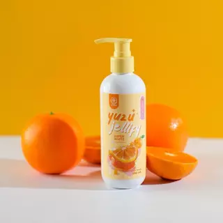 เจลลี่เซรั่ม สูตรมาส์กผิวญี่ปุ่น (นิวโรไลท์+AHA) Yuzu Jellify Super White Body Serum ปริมาณ 200 ml.