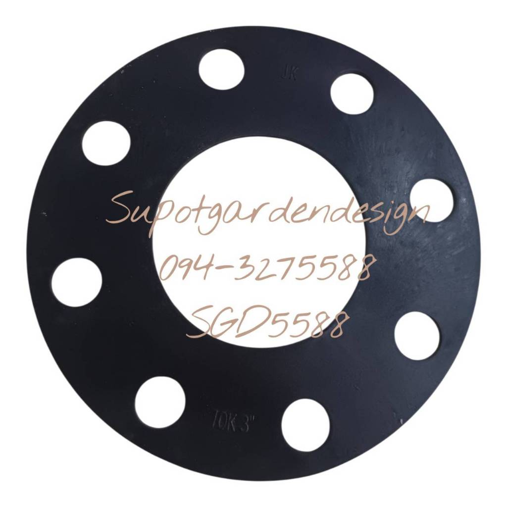 ประเก็นยางหน้าจาน ขนาด 3นิ้ว 10K