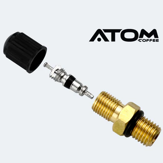 วาล์วลม แถม ยางซิลิโคน สำหรับใส่ Moka pot สามารถใส่ได้ทุกกา กาลุง Atom หม้อจีน ใส่ได้หมด