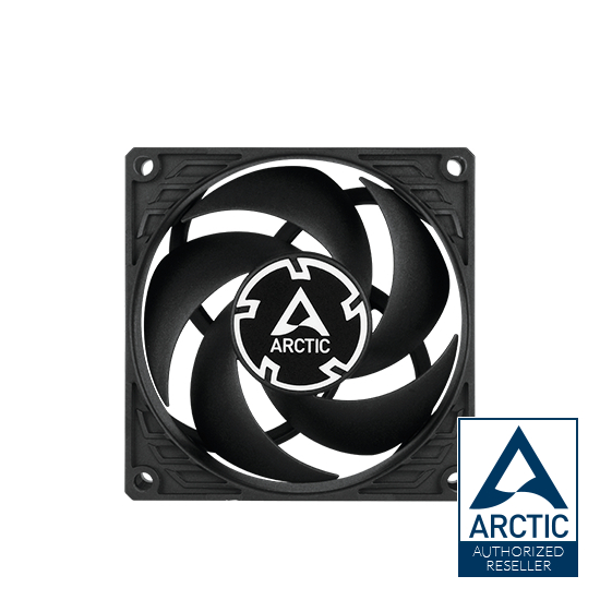 ARCTIC P8 PWM PST BLACK (Computer fan / พัดลมระบายความร้อนคอมพิวเตอร์)