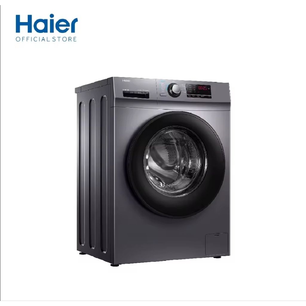 Haier เครื่องซักผ้าฝาหน้าอัตโนมัติ อินเวอร์เตอร์ ความจุ 10.5 kg รุ่น HW105-BP1029AS6 มีตำหนิ