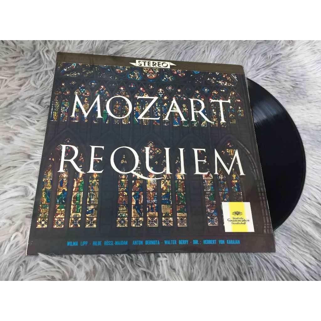 Amadeus Mozart - Mozart Requiem ขนาด 12 นิ้ว LP G169
