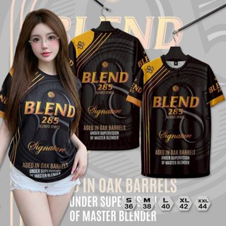 เสื้อคอกลมกีฬาลายเบนดำN45 ใส่สบายระบายอากาศผ้าไมโคร