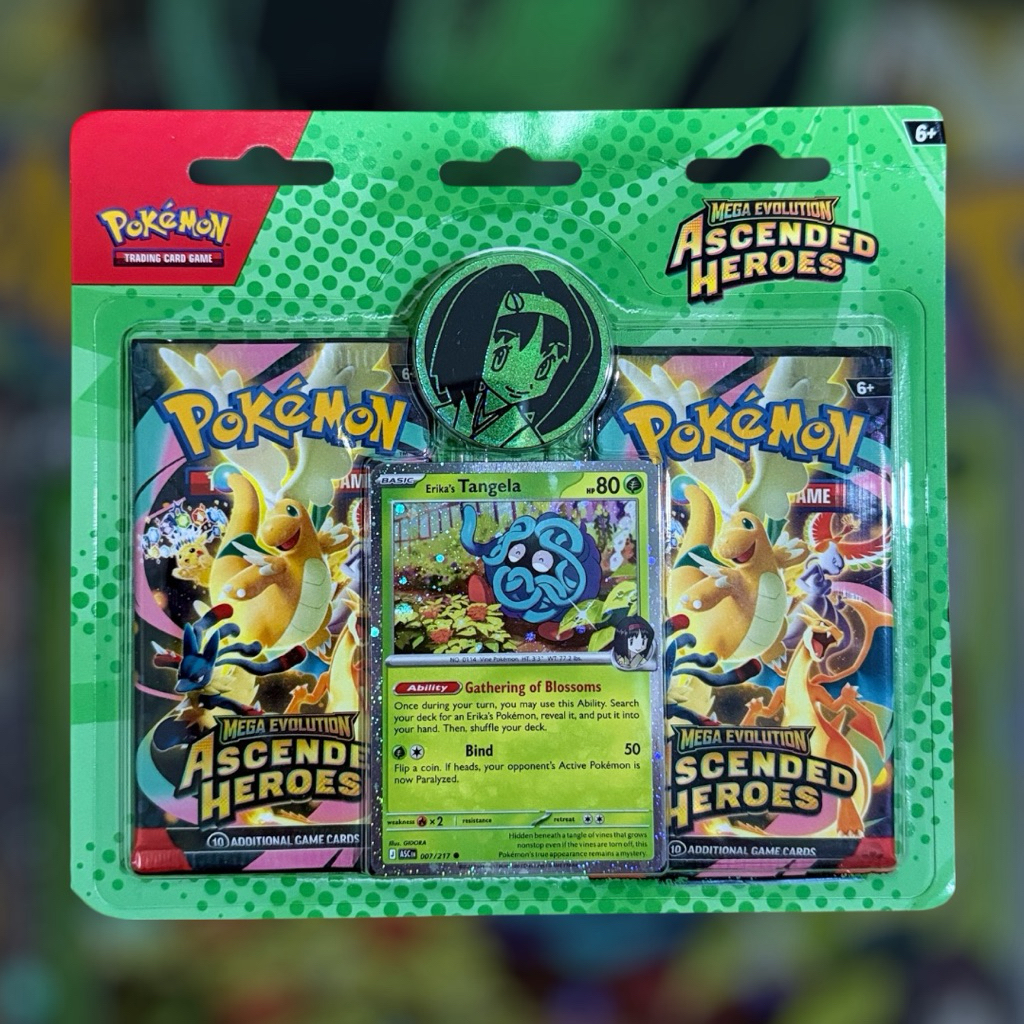 💥พร้อมส่ง💥 Pokemon tcg [ ENG ] ชุด Ascended Heroes 2 Pack Blister