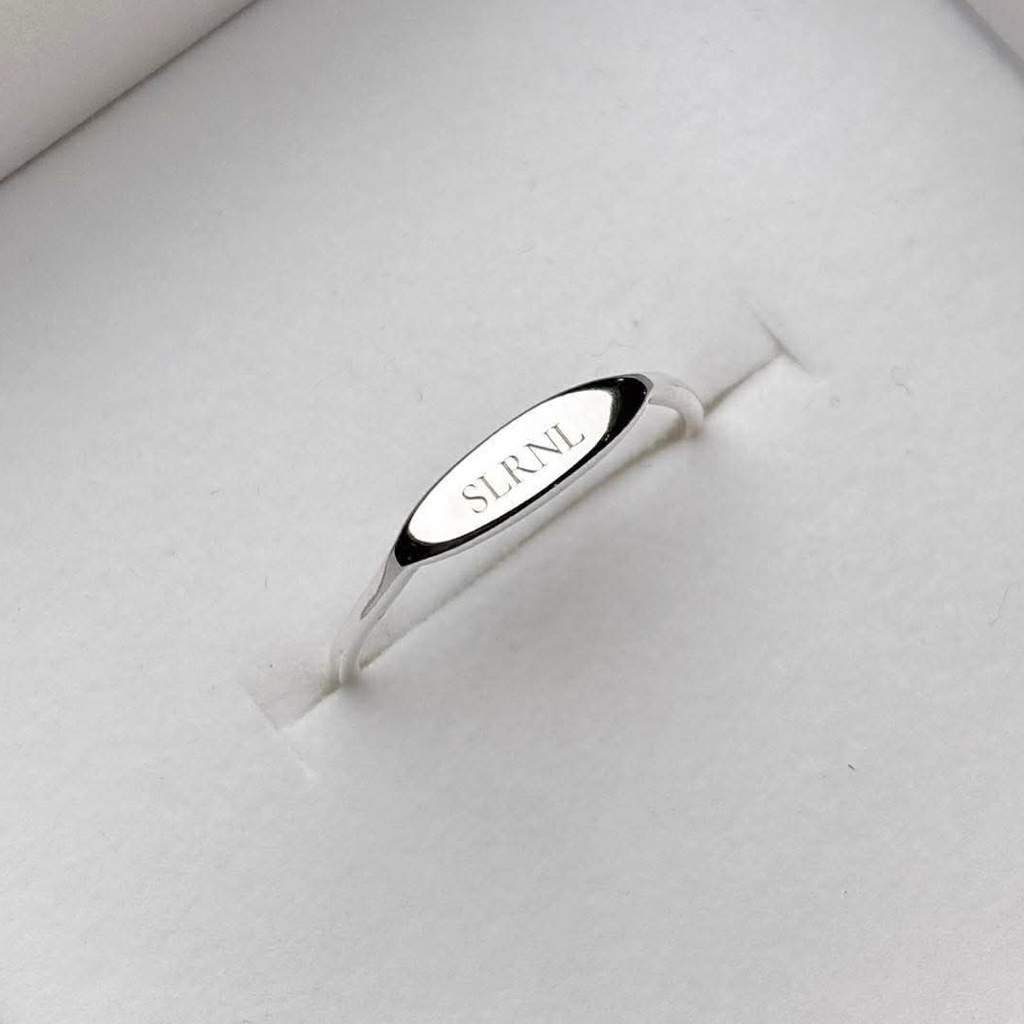 Winterwinter Jewelry Silver925 : เครื่องประดับเงินแท้ แหวนเงินแท้925 แหวนtag ( แหวนคู่ คู่รัก )