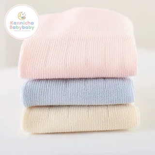 [พร้อมส่ง]ถุงเท้าเด็กแรกเกิด รุ่นBaby Jung ถุงเท้าผ้าฝ้ายเนื้อนุ่มสำหรับเด็กอ่อน0-6เดือน