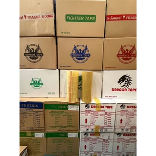 [ยกลัง 72ม้วน] เทปกาว เทปใส/นำ้ตาล เทปแพ็คของ กว้าง2นิ้ว ยาว100หลาเต็ม แบรนด์ PHOENIX มาตรฐานสากล