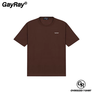 เสื้อโอเวอร์ไซส์ Cotton 100%{🫟New colour} GayRay เสื้อยืดโอเวอร์ไซส์ Oversize เสื้อยืดผู้ชาย ผู้หญิง สตรีทแฟชั่น