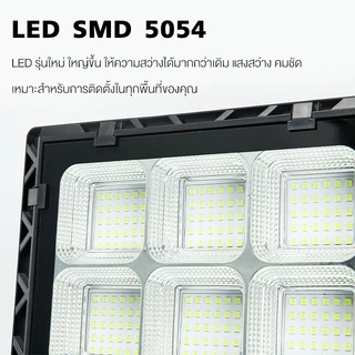 EEKOO ไฟโซล่าเซลล์ 80000W ไฟถนน IP67 solar light กลางคืนจะสว่างขึ้นโดยอัตโนมัติ รับประกัน30ปี