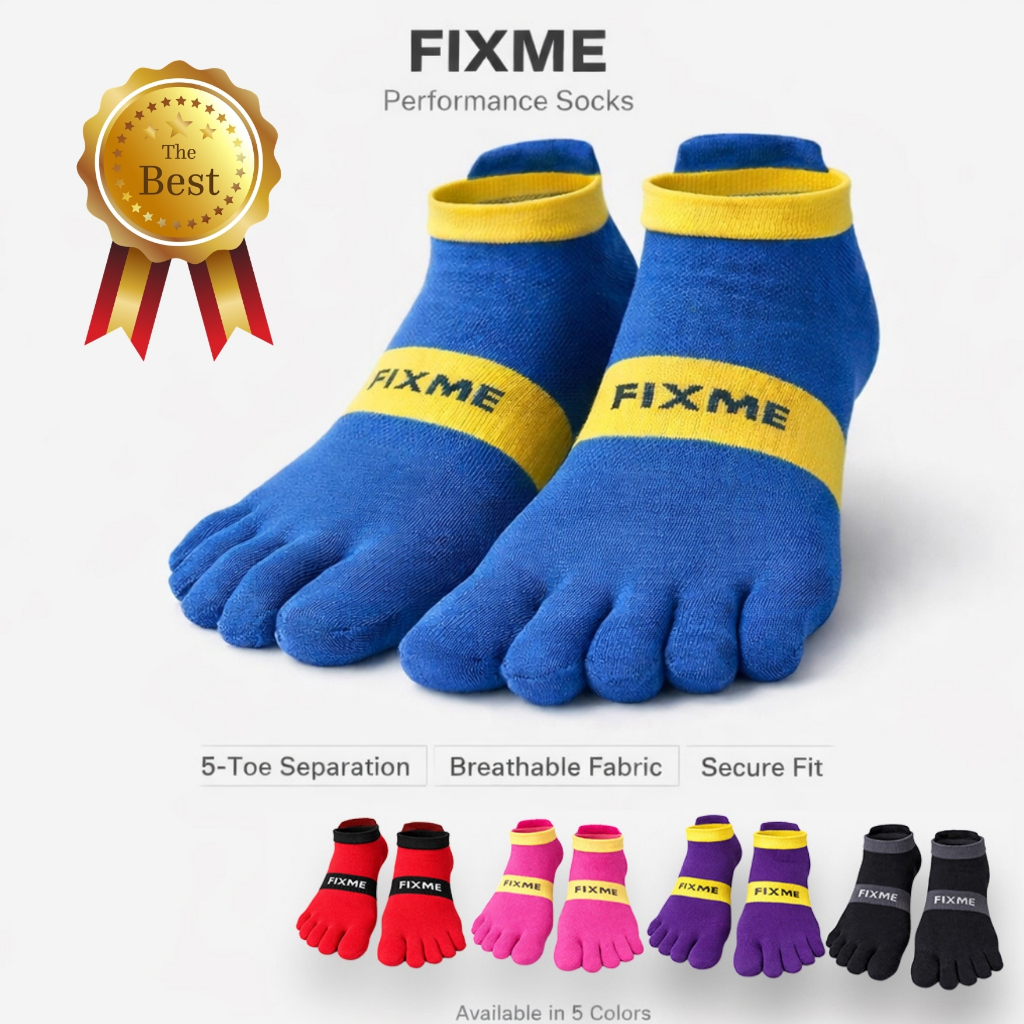 Fix Sock ถุงเท้าวิ่งแยกนิ้ว ถุงเท้าวิ่ง