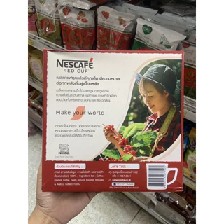 ((ขายยกลัง 18 กล่อง))เนสกาแฟเรดคัพกาแฟสำเร็จรูปผสมกาแฟคั่วบดละเอียด360กรัม 079404