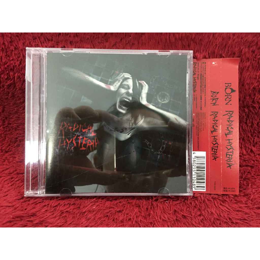 CD  Born - Radical Hysteria สภาพตามรูปปก AA276-84
