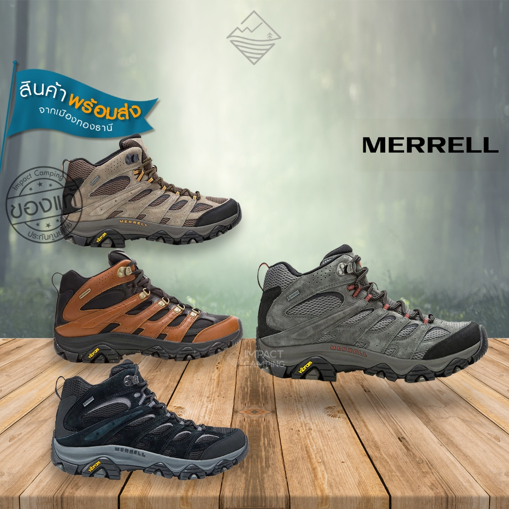 Merrell รองเท้าเดินป่าชาย  MOAB 3 MID GTX