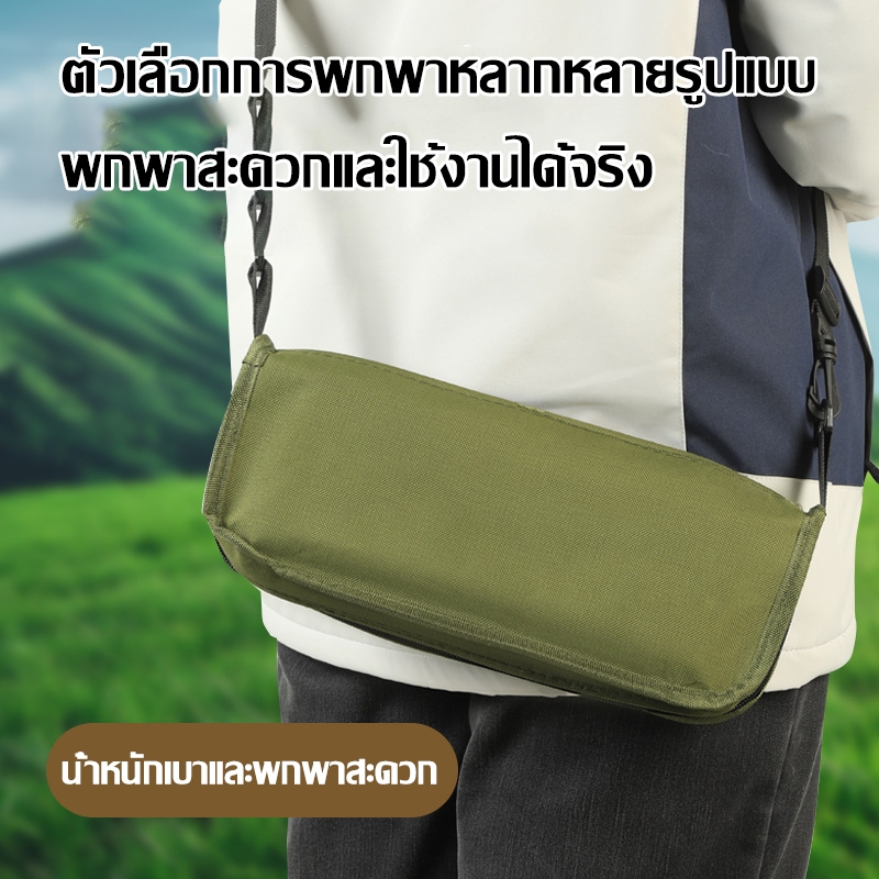 NEW เก้าอี้พับเก็บแบบกระเป๋า เก้าอี้แบบพกพา แคมป์ปิ้ง รูปที่ 2