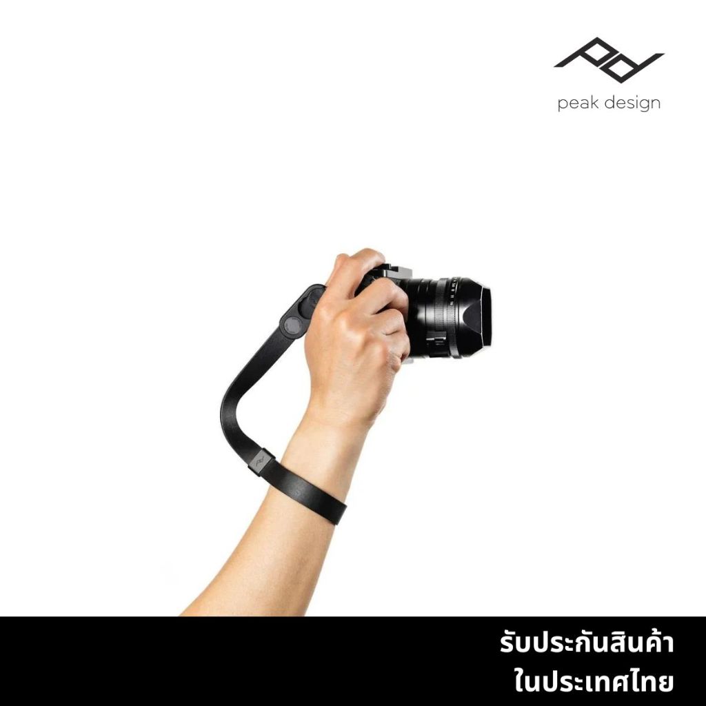 Peak Design Cuff Leather สายคล้องข้อมือกล้องหนังสุดพรีเมียม
