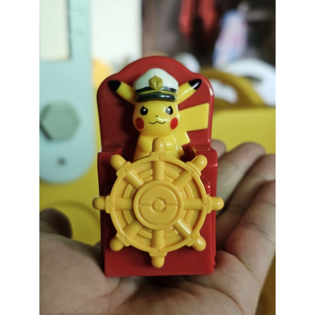 McDonalds - 'Captain Pikachu' Pokemon Watermill Toy 2024 Japan Exclusive