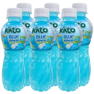 กาโตะ น้ำผลไม้ผสมวุ้นมะพร้าว ขนาด 250 มล. แพค 6ขวด