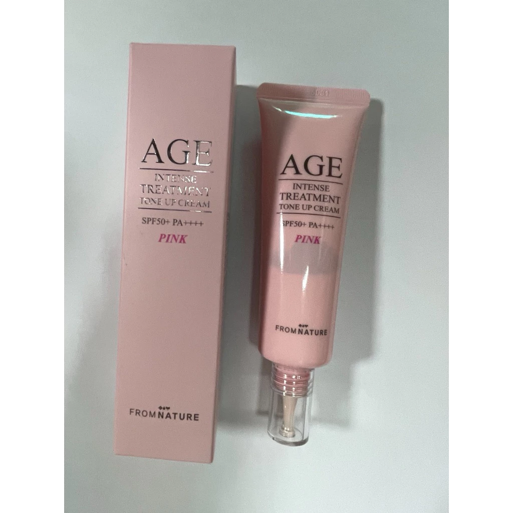 Age intense treatment Tone up cream กันแดดชมพู