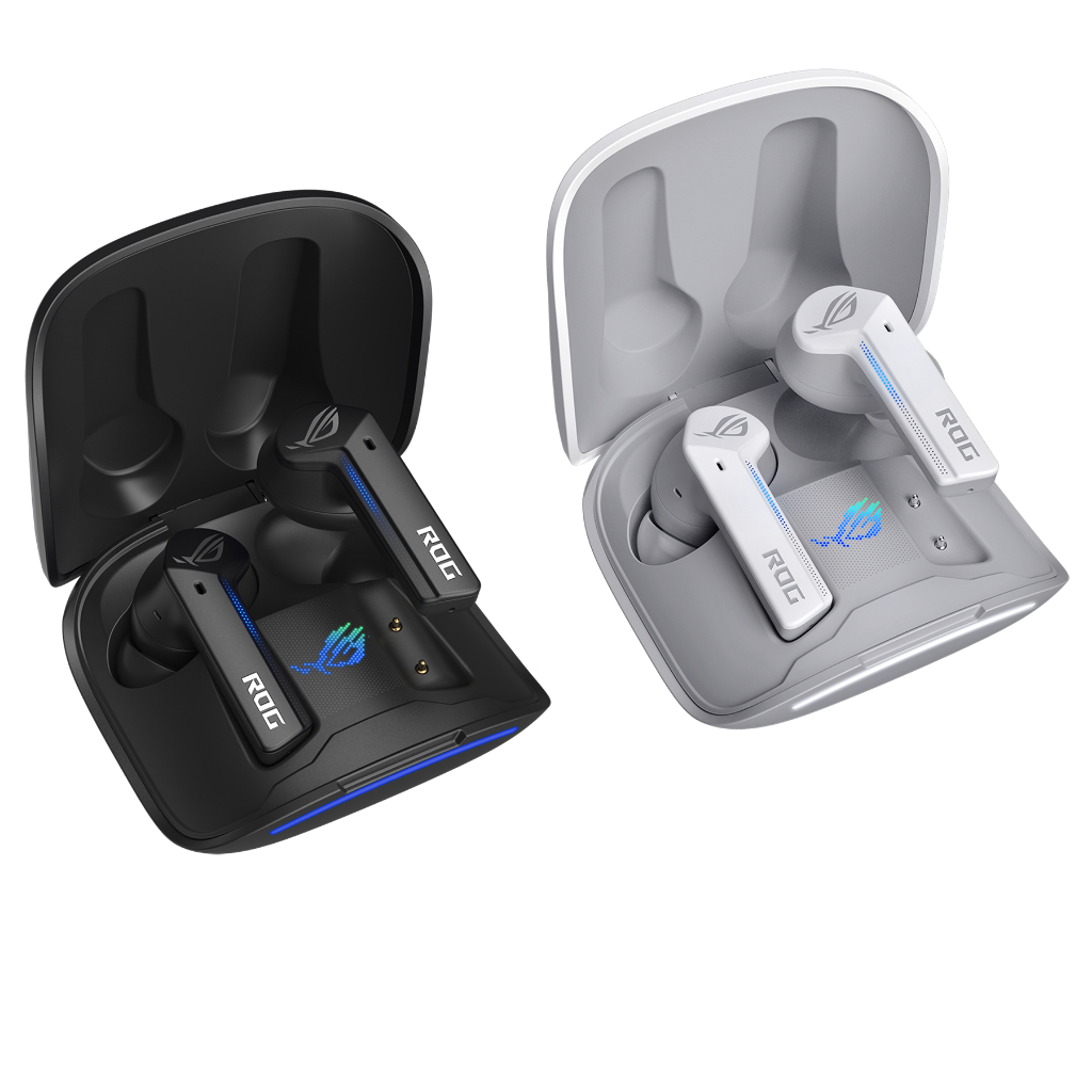 Asus ROG Cetra True Wireless Gaming Hadphone [Black, White] หูฟังเกมมิ่ง ไร้สาย ของแท้ ประกันศูนย์ 2ปี ราคา ถูกที่สุด ดีลบีเคเค แกลเลอรีภาพที่ 2