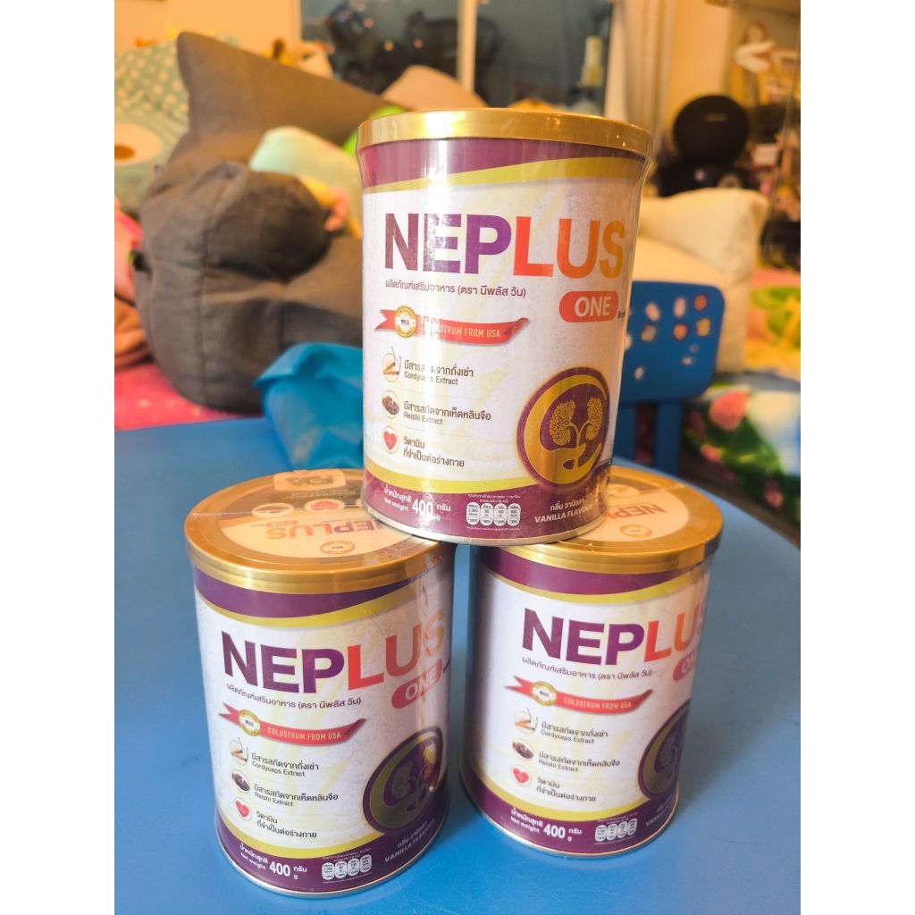 400 กรัม Neplus One นมเสริมสารอาหาร โซเดียมต่ำ ควบคุมเกลือแร่