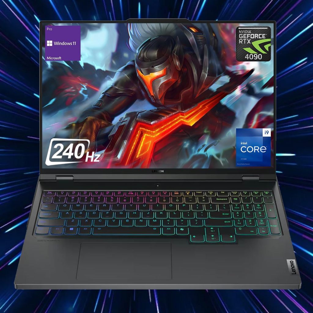 Lenovo Legion Pro 7 Newest High-Performance i9 Gaming Laptop, 16" WQXGA 240Hz, Intel Core i9-14900HX