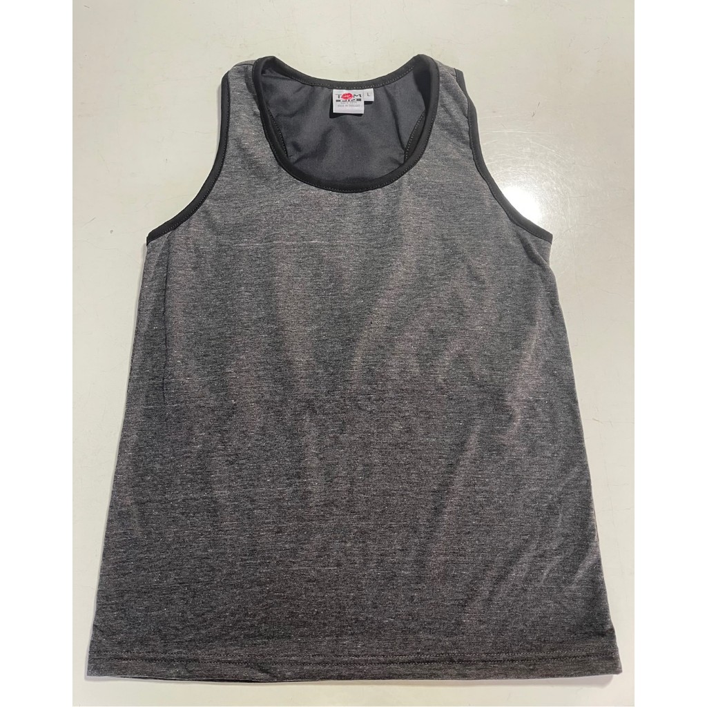 เสื้อกล้ามทอมฟิน เสื้อกล้ามทอมเต็มตัว  เสื้อกล้ามรัดหน้าอก  รุ่น Classic-สีดำท็อป