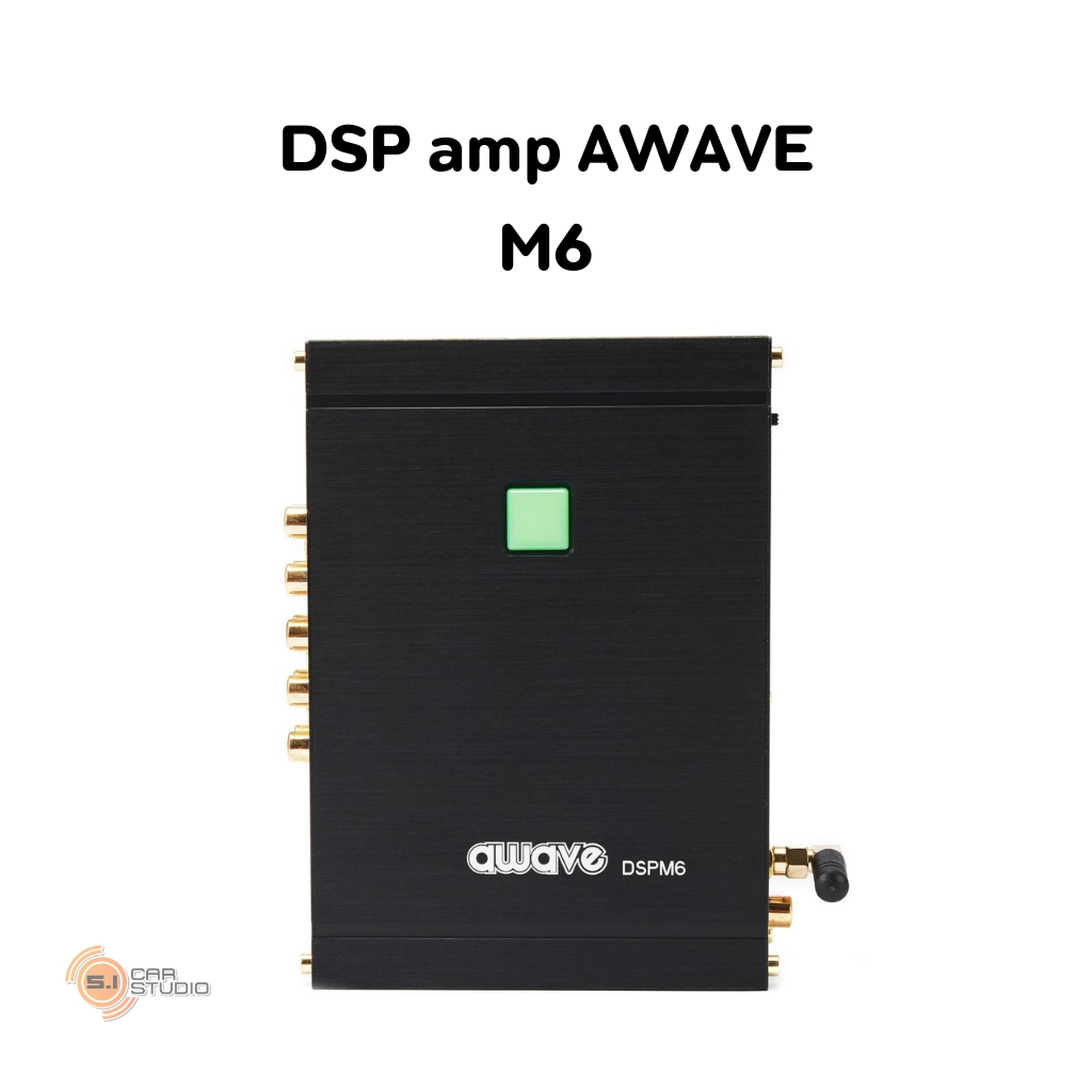 DSP amp AWAVE M6 เพาเวอร์แอมป์รถยนต์
