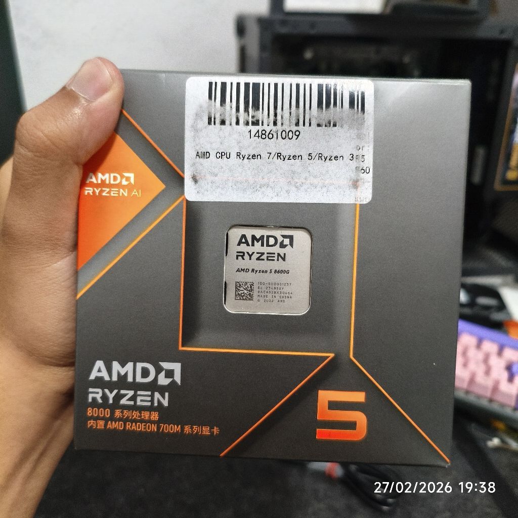 ซีพียูมือสอง(cpu) amd ryzen 5 8600g (am5)