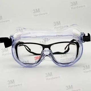 แว่นตา Medical Goggles กันละอองสารเคมี 1621 แว่นครอบตานิรภัย Anti-Fog