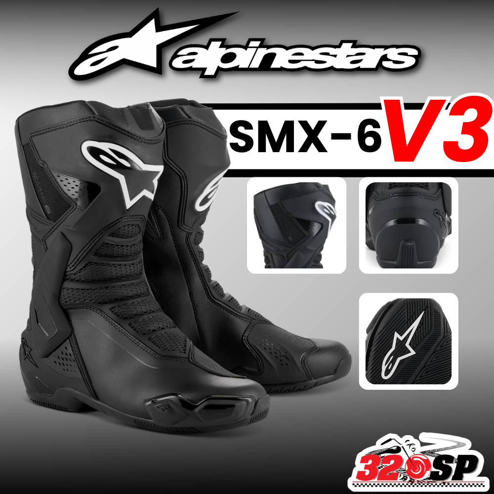 รองเท้าการ์ดข้อยาว ALPINESTARS SMX-6 V3 / SMX-6 V2 สีใหม่ล่าสุด ส่งไว!!! 320SP