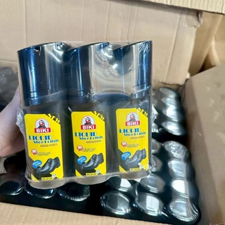 [ขายยกโหล12ขวด] น้ำยาทารองเท้า ขัดเงารองเท้า สีดำ ขนาด75มล. น้ำยาเคลือบเงารองเท้า น้ำยาขัด เคลือบเงา รองเท้า