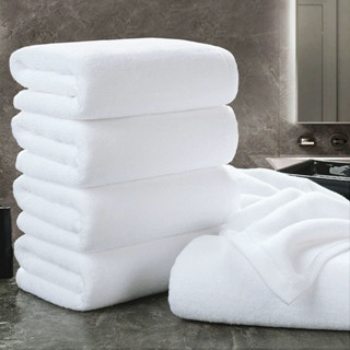 ผ้าขนหนู ผ้าเช็ดตัว เกรดโรงแรม ขนาด 70x140cm ผ้าเช็ดตัว คอตต…