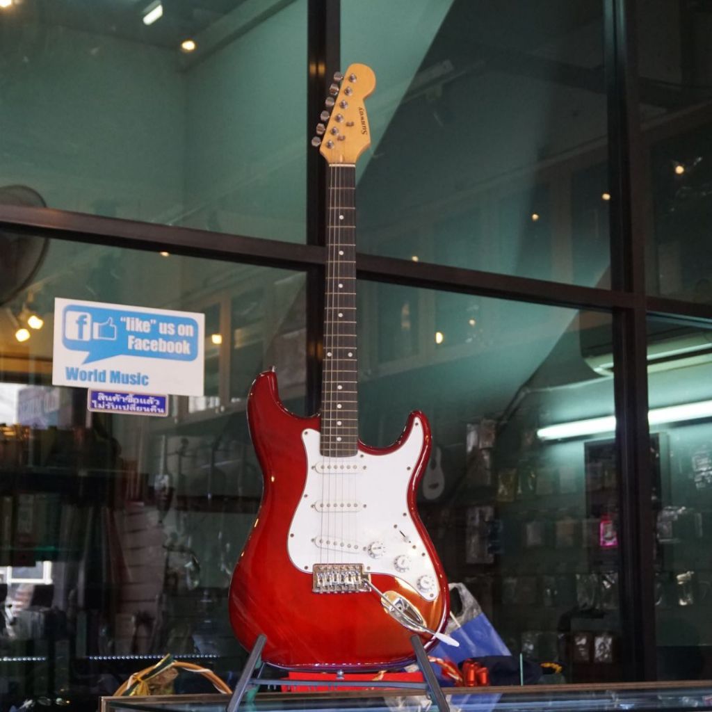 Sunway กีตาร์ไฟฟ้า Startocaster SSS