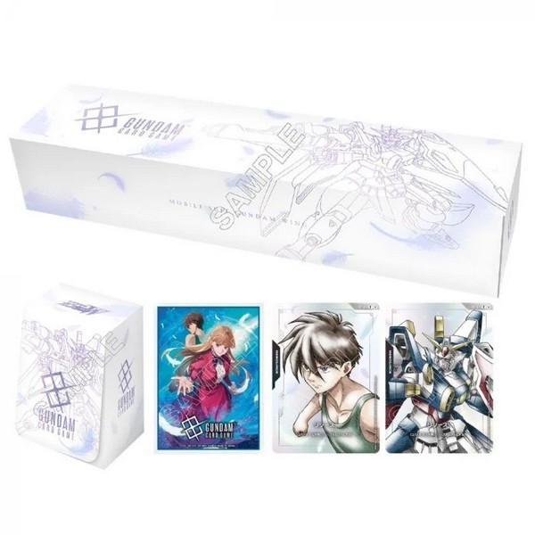 Bandai Gundam Card Game Premium Bandai Set PB01 Mobile Suit Gundam Wing 30th Anniversary 45827699653