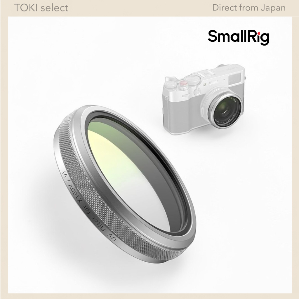 SmallRig 5853 UV Filter for FUJIFILM X100VI X100V Silver
