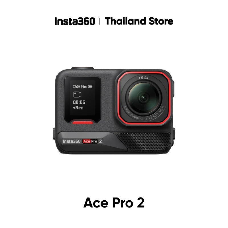 Insta360 Ace Pro 2 | Action Cameras | กล้องแอคชั่น | วิดีโอ 8K 30fps thumbnail 3