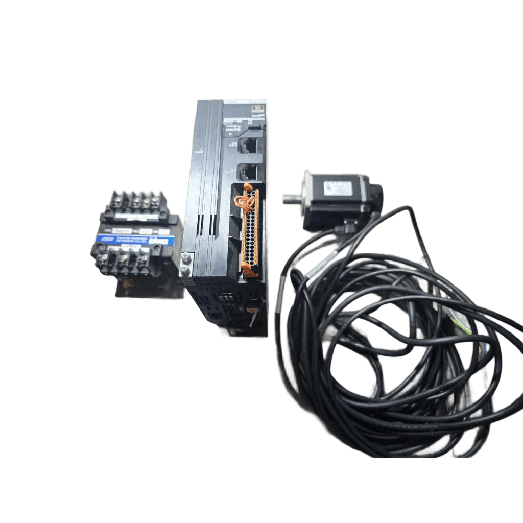 Servo motor Omron 400W. ไฟ 110V R88D-1SN&R88M-1M40030S