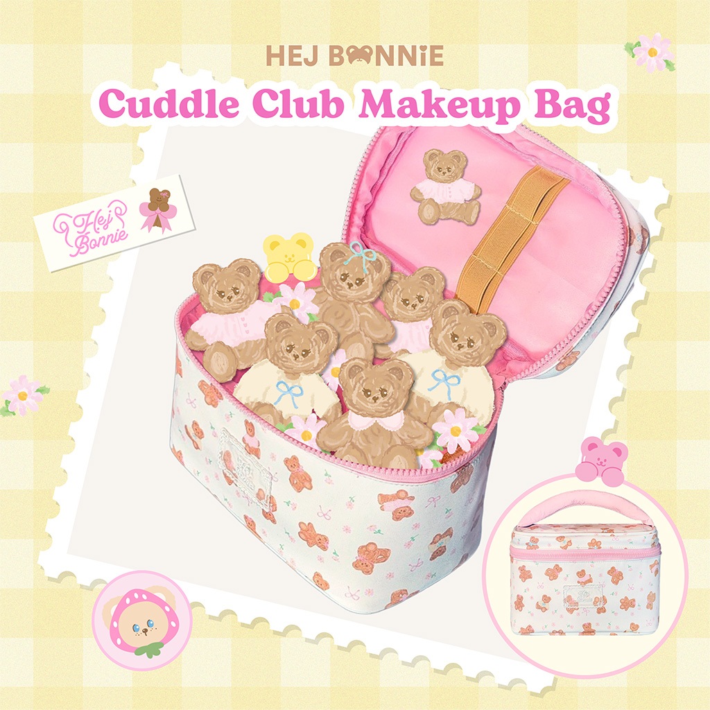 Cuddle Club Makeup Bag | Hej Bonnie Official