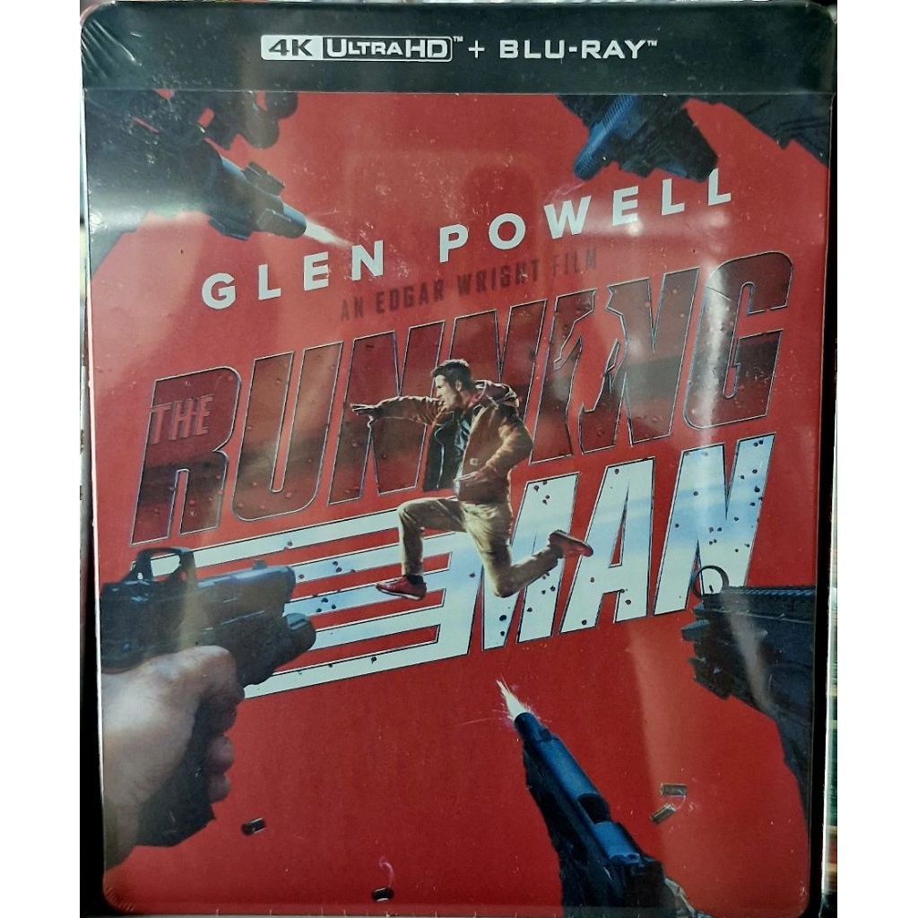 Running Man, The (2025) /เดอะ รันนิ่งแมน (4K+Blu-ray Steelbook) (4K/BD ไม่มีเสียงไทย-มีซับไทย)(Boome