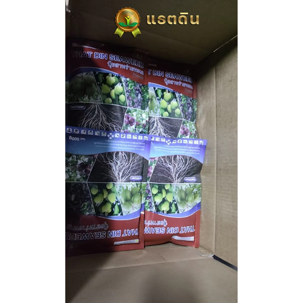 500G/1KG สาหร่ายทะเล สาหร่ายผงสกัด สาหร่ายพืช ช่วยเร่งการเจริญเติบโต เพิ่มน้ำหนักผล เร่งแตกดอก / Seaweed extract powder ราคา ถูกที่สุด ดีลบีเคเค แกลเลอรีภาพที่ 2