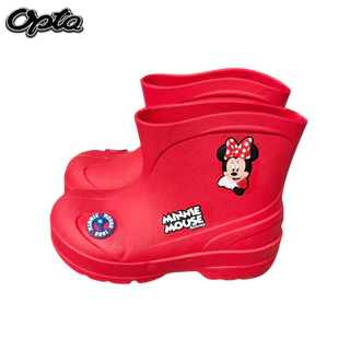 OPTA Boots Minnie Mouse อ๊อฟต้าบูท มินนี่เม้าส์ รองเท้าบูทเด็กผู้หญิง พร้อมจัดส่งทุกวัน