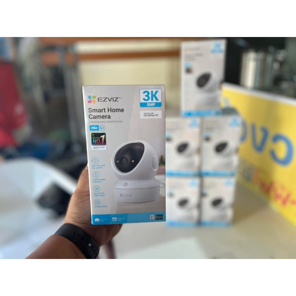 กล้องวงจรปิดไร้สาย EZVIZ H6c-G1 5MP